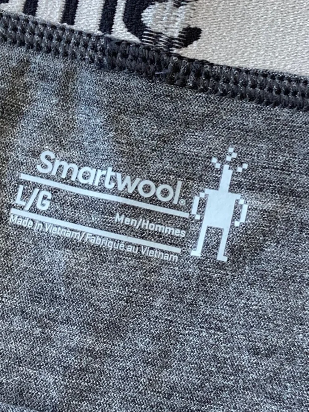 Smartwool Active Boxer Brief Merino Wool Mens Large L Gray Heather NWT